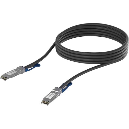 Ubiquiti UACC-DAC-QSFP28-0.5M QSFP28 direct attach cable with a 100 Gbps max data rate, Compatible with QSFP28 and QSFP+ interfaces Slike