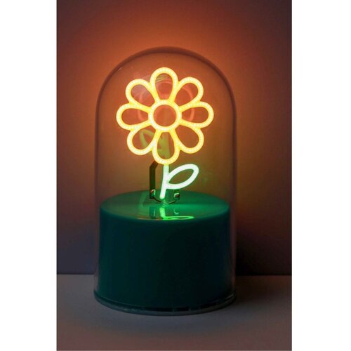 I-Total Lampa staklena kupola NEON-efekt LED Flower XL3255 Slike