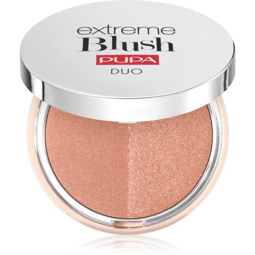PUPA Milano Extreme Blush Duo kompaktno rdečilo odtenek 120 - Radiand Caramel - Glow Spice 4 g Cene