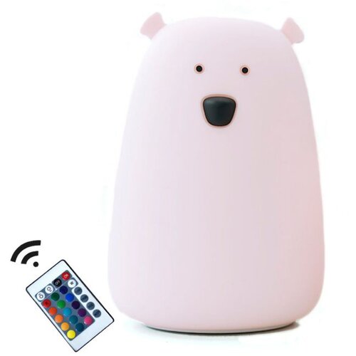 Rabbit And Friends nočna lučka mehka Medvedek z daljinskim upravljalcem in USB-C polnjenjem pink Cene