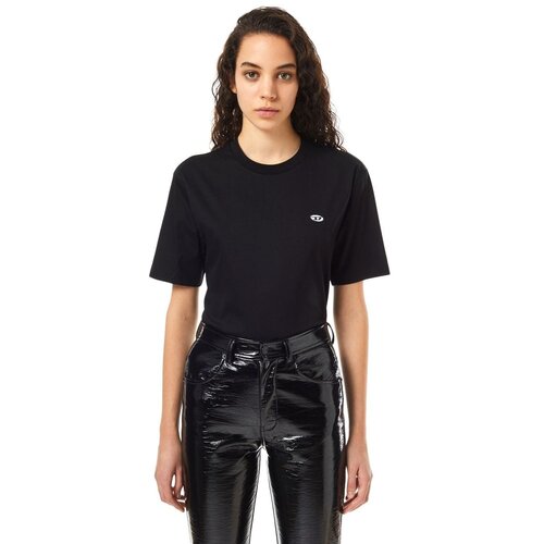 Diesel T-shirt - T-JUST-DOVAL-PJ T-SHIRT black Slike