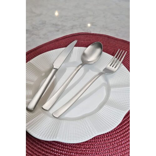 Hermia Set pribora za jelo, 18 komada, Srebrne boje Slike