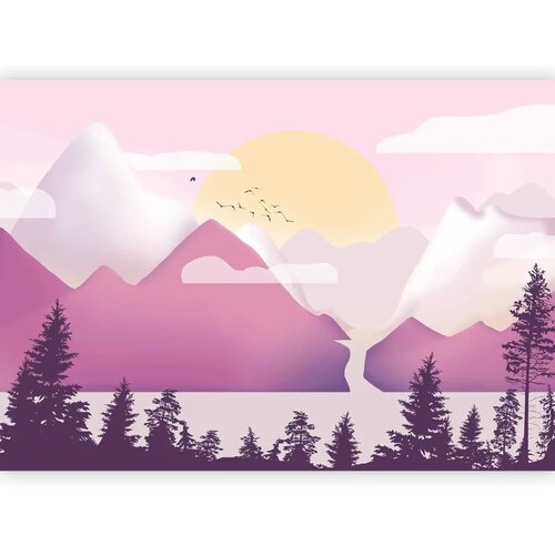  Foto tapeta - Landscape at Sunset - Third Variant 200x140 Premium Cijene