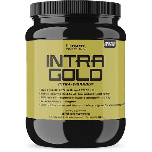 Ultimate Nutrition Intra Gold, Ukus Jagoda, 360g Slike