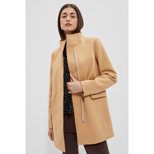 Moodo Simple coat with a stand-up collar Slike