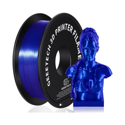 GEEETECH silk pla royal blue Cene