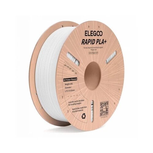 Elegoo Rapid PLA+ filament 1.75mm 1kg - White Cene