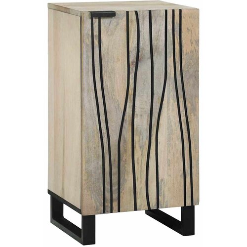  Komoda Bijelo 40 x 33 x 75 cm masivno drvo manga Cijene