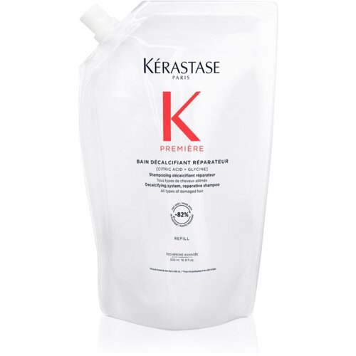 K&amp;eacute;rastase Premi&amp;egrave;re Bain D&amp;eacute;calcifiant R&amp;eacute;parateur &amp;scaron;ampon za o&amp;scaron;tećenu kosu 500 ml Slike