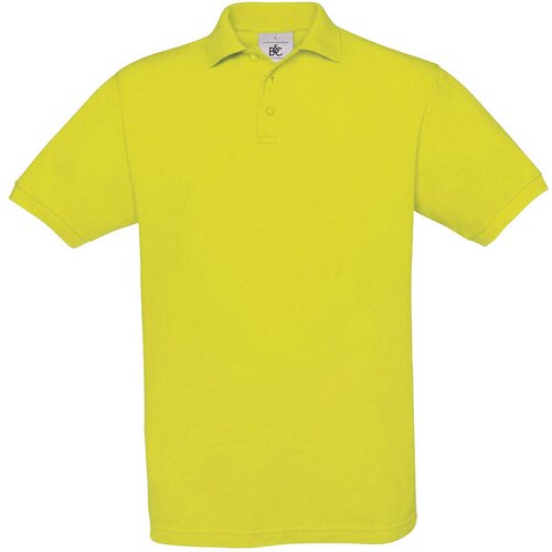  MAJICA KRATKI RUKAVI B&C SAFRAN POLO 180G NEON ŽUTA M-EOL!! Cene