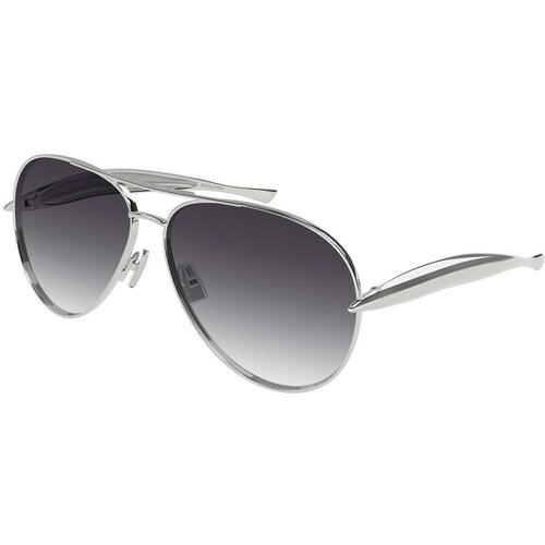 Bottega Veneta BV1305S 008 ONE SIZE (64) Srebrna/Siva Slike