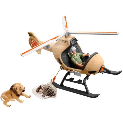 Schleich Helikopter za spa&amp;scaron;avanje zivotinja Slike