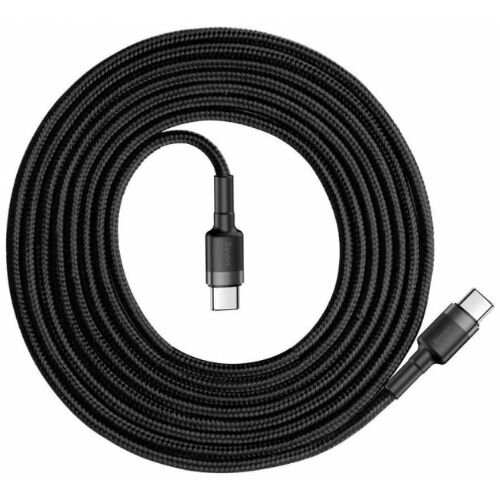 Baseus podatkovni kabel Catklf-HG1 Quick Charge Type C 60W 2m - črn Slike