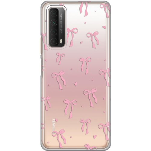  Torbica Silikonska Print Skin za Huawei P smart 2021 Cute Bow Cene