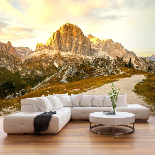  Samoljepljiva foto tapeta - Beautiful Dolomites 196x140 Cijene