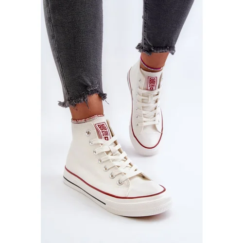 Big Star Women's High Sneakers White