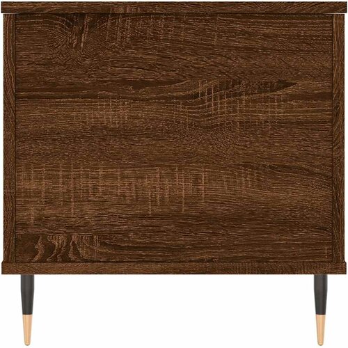  Stolić za kavu boja hrasta 90 x 44,5 x 45 cm konstruirano drvo Slike