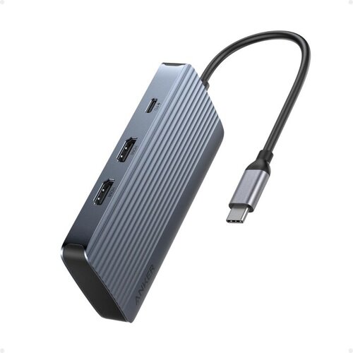 Anker USB-C Hub 7v1, Dual Display Cene