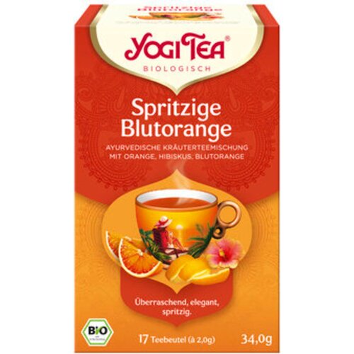 Yogi Tea Bio čaj pjenu&scaron;ava crvena naranča - 17 vrećica čaja Cijene