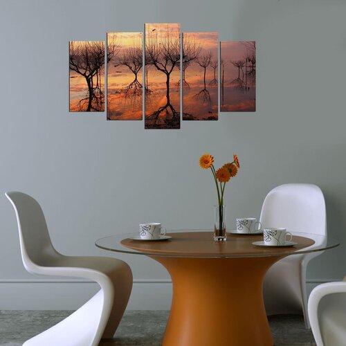 Wallity Set Slika 5MX-95, 5 Delova Cene