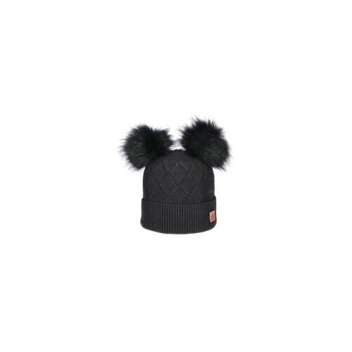 Kapa JAIL JAM ŽENSKA RECYCLED DOUBLE POM black Slike