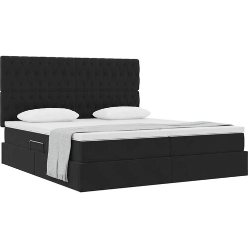  s od storage s uzglavljem Crna 200 x 200 cm Bar&amp;scaron;un Slike
