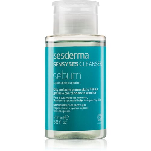 Sesderma Sensyses Cleanser Sebum proizvod za skidanje &amp;scaron;minke za masnu kožu 200 ml Slike