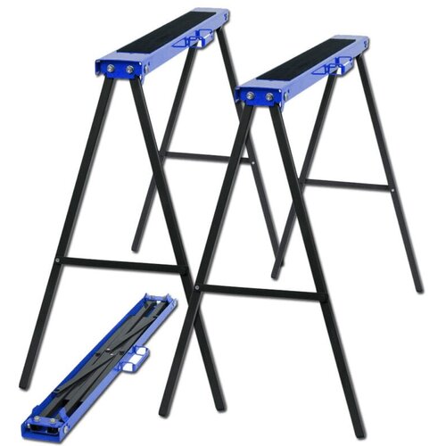  Set dveh kovinskih mizarskih stolic gradbene koze do 250kg Cene