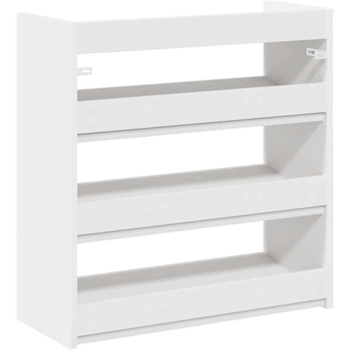 VidaXL stalak za cipele bijeli 60x25x62 cm od konstruiranog drva Slike