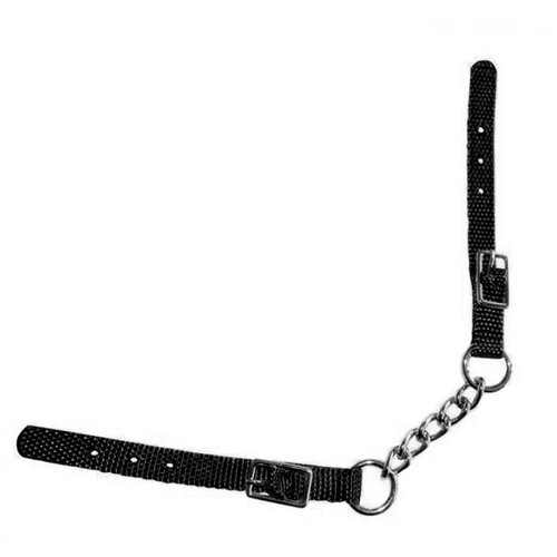 Zaldi T+T Lanac sa kai&scaron;em za žvale crni 43cm Cene