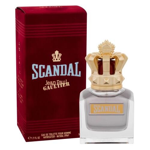 Jean Paul Gaultier Scandal 50 ml toaletna voda za ponovo punjenje za mo&amp;scaron;ke Slike