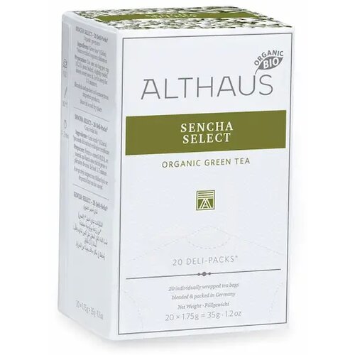 Althaus sencha select zeleni čaj 20/1 - deli filter Slike