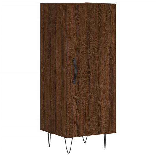 Maison Chic Komoda - Predalnik rjavi hrast 34,5x34x90 cm inženirski les, (21717971) Slike