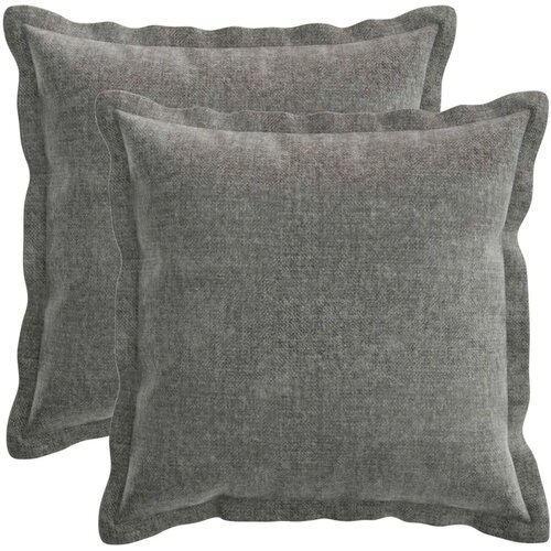  Presvlaka za jastuk 2 kom. HOUTEN Tamnosiva 35 x 35 cm - Tamnosiva 35 x 35 cm 2 Cene