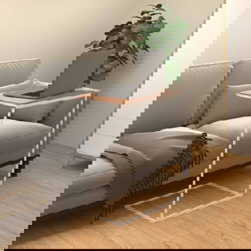 vidaXL Bočni stolić bijeli 55 x 35 x 66 cm od konstruiranog drva Cijene