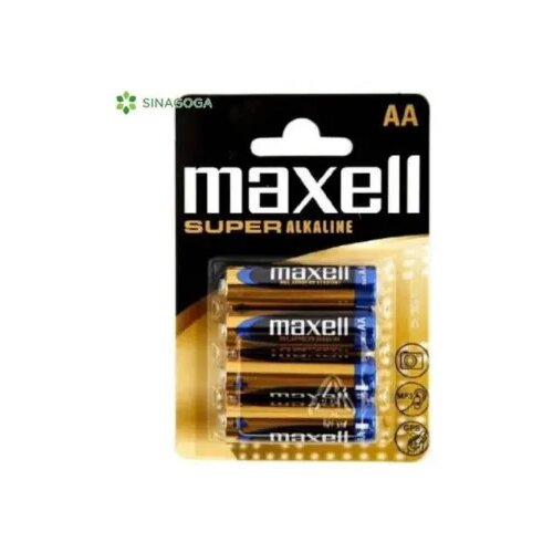 Maxell 4 komada-alkalna baterija LR6 super Cene