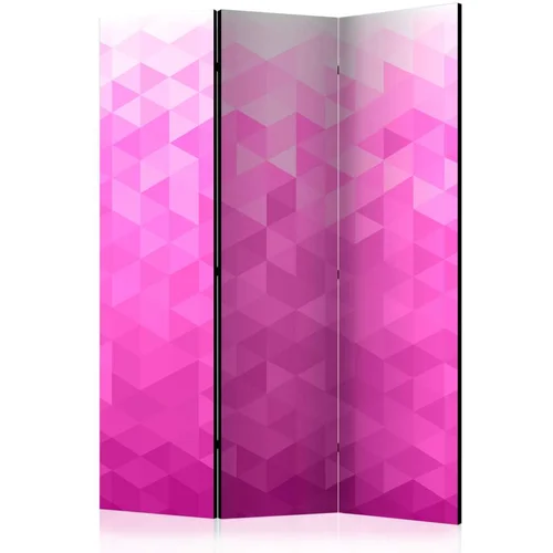  Paravan u 3 dijela - PInk pixel [Room Dividers] 135x172