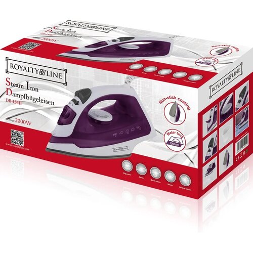 Royalty Line RL-DB15411 parno glačalo 2000 W, ljubičasto Slike