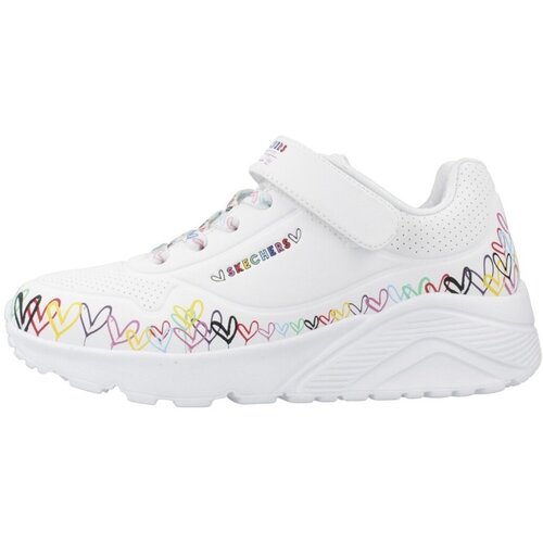 Skechers Nizke superge UNO LITE HEART CRAZE Bela Cene