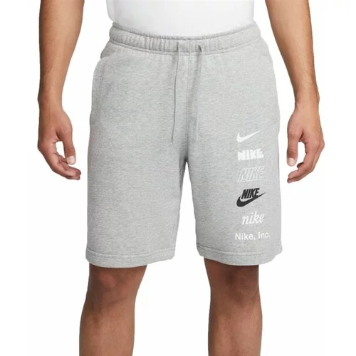 Nike CLUB+ FT SHORT MLOGO Muške kratke hlače, siva, veličina