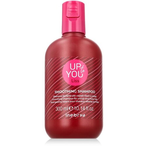 Inebrya Up To You Liss Smoothing Shampoo 300 ml &amp;scaron;ampon neukrotljivi in po&amp;scaron;kodovani lasje unisex Slike