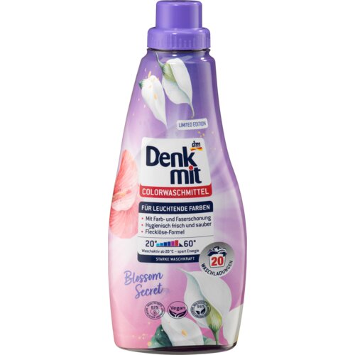 Denkmit tečni detergent za šareni veš – blossom secret, 20 pranja 1000 ml Cene