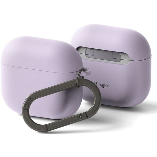 Ringke SILIKONSKI OVITEK ZA APPLE AIRPODS 4 SVETLO VIJOLIČEN ZA&amp;Scaron;ČITNI OVITEK, (22006463) Slike