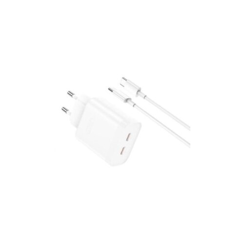 XO L105 35W Dual Type-C Fast Charger + Type-C cable Slike