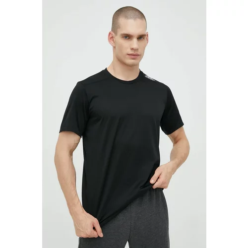 Adidas Kratka majica za tek Designed For Running črna barva