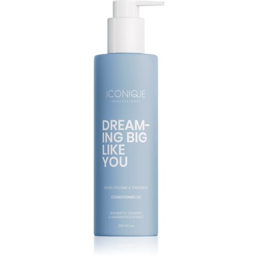 ICONIQUE Professional DREAMING BIG LIKE YOU Volume & Thickness Conditioner 250ml balzam za povečanje volumna za tanke lase 250 ml Cene