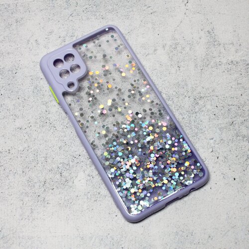 Telempire Torbica Frame Glitter za Samsung A125F Galaxy A12 ljubicasta Cene