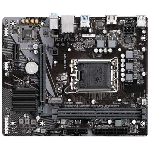 Gigabyte MB s1700 H610M K DDR4 rev.1.x Cene