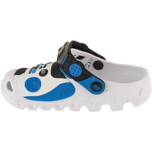 Skechers Nogavice Foamies: Zaggle - Hydro-Pointz Bela Slike