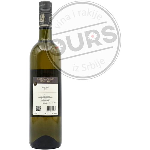 RADOVANOVIĆ pino sivi 0,75L Slike